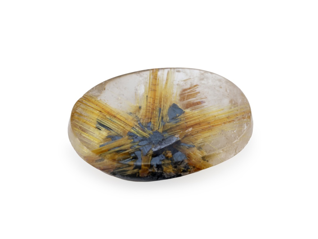 Rutilated Quartz 17.5x12.8mm Oval