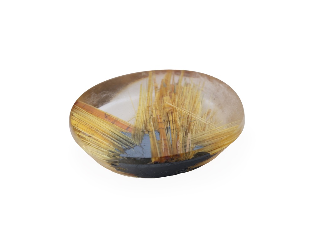 Rutilated Quartz 16.3x12mm Oval