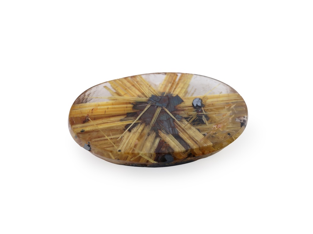 Rutilated Quartz 15.5x9.9mm Oval