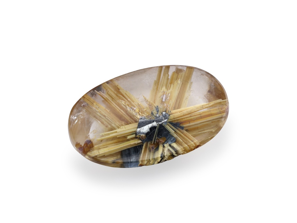 Rutilated Quartz 17x10.5mm Oval