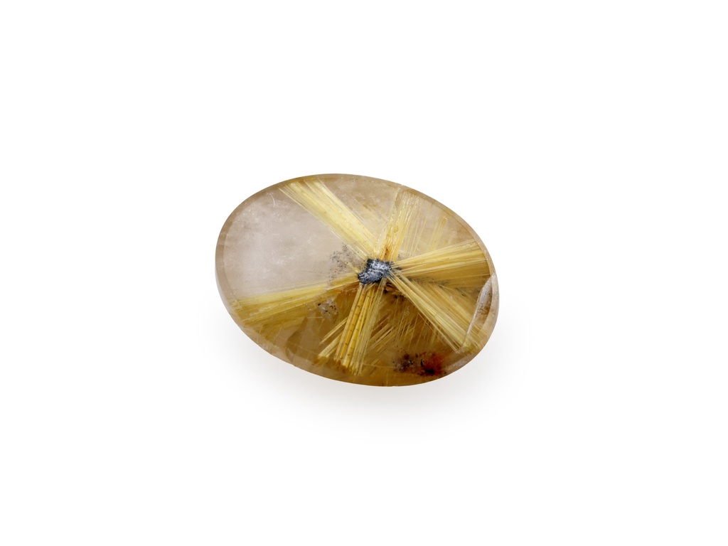 Rutilated Quartz 10.5x7.9mm Oval