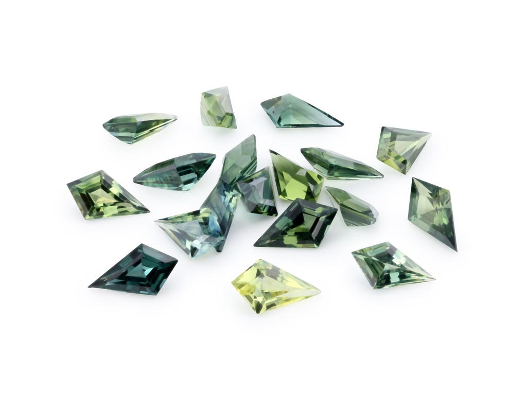 [SMKS0503] Parti Sapphire 5x3mm Kite Shape