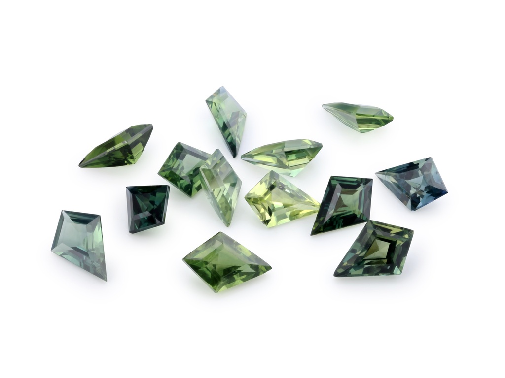 [SMKS0604] Parti Sapphire 6x4mm Kite Shape