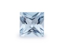 Aquamarine 7.06x7.09mm Princess Cut