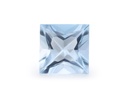 Aquamarine 8.12x8.05mm Princess Cut