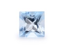 Aquamarine 8.09x8.08mm Princess Cut