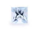 Aquamarine 8.15x8.10mm Princess Cut