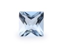 Aquamarine 8.08x7.97mm Princess Cut
