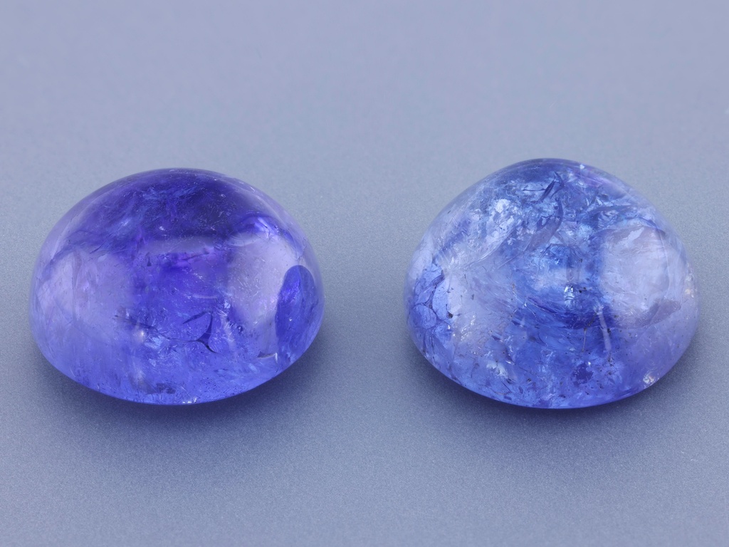 Tanzanite 10mm Round Cabochon