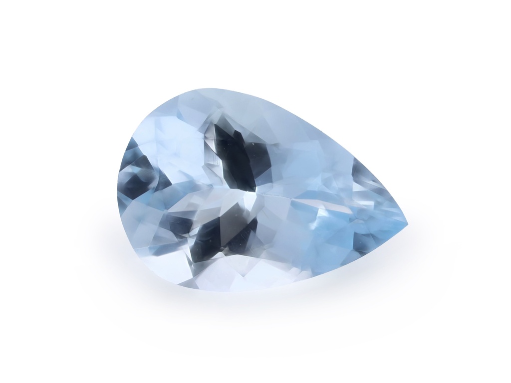 Aquamarine 10.21x7.02mm Pear Shape Blue