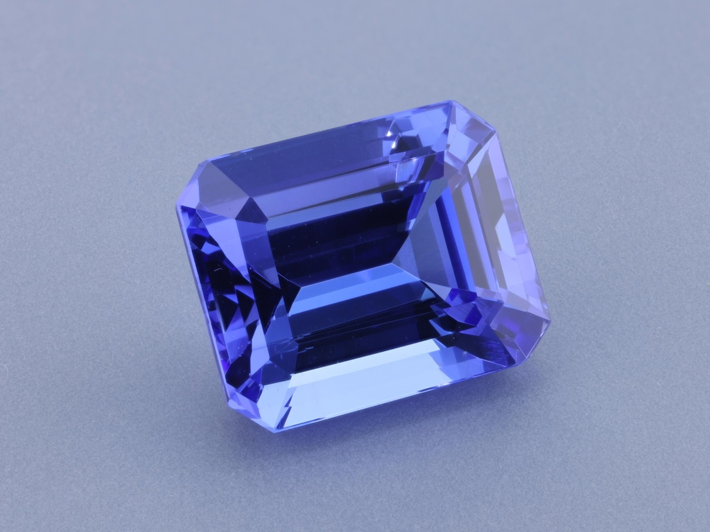 Tanzanite 10x8.1mm Emerald Cut