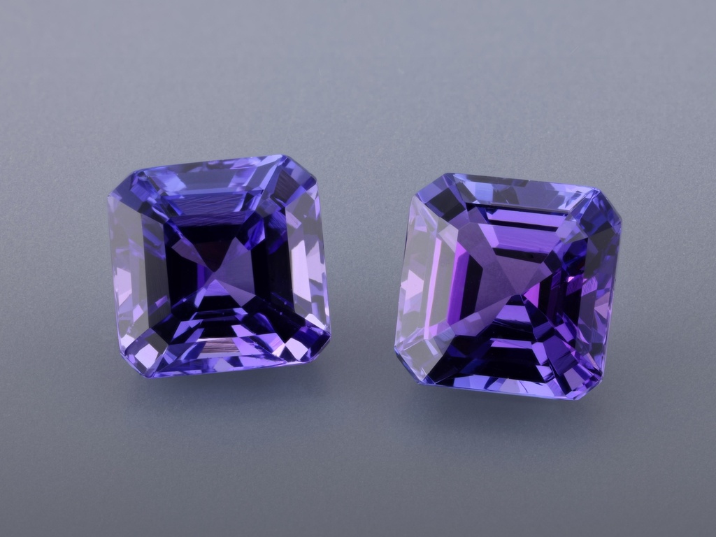 Tanzanite 7.00mm Square Emerald Cut