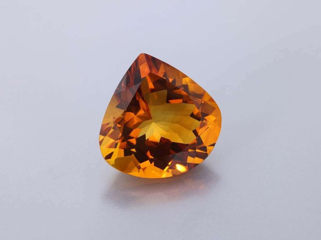 Citrine 14mm Pear Shape