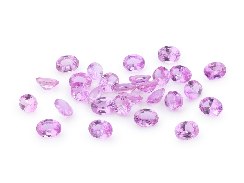 [SPVB0403] Pink Sapphire 4x3mm Oval
