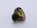 Parti Sapphire 8.71x8.52mm Heart Shape
