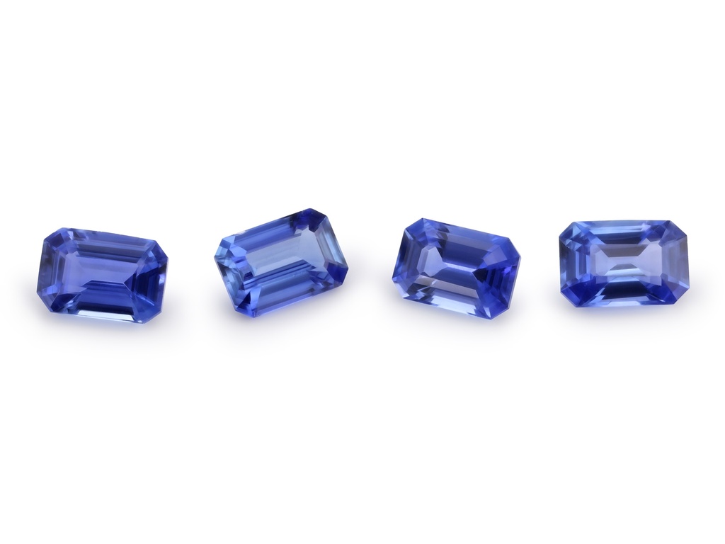Ceylon Sapphire 6x4mm Emerald Cut