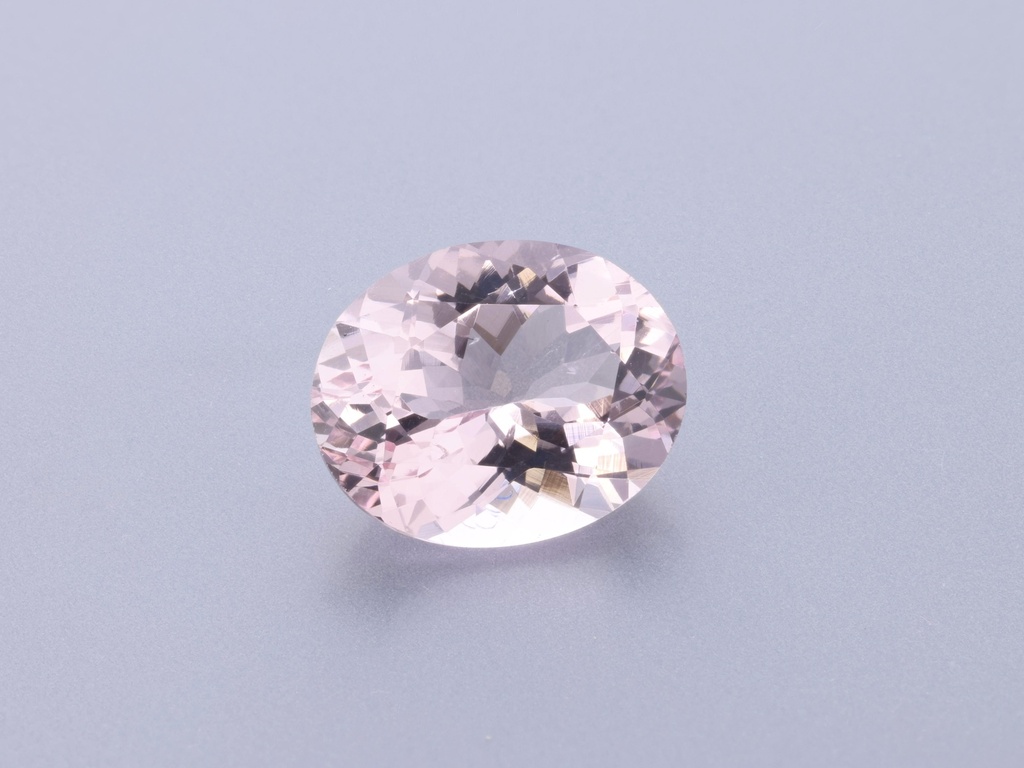 [BMVB1008X4] Morganite 10x8.15mm Oval Pink