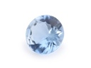 Aquamarine 7.60mm Round Dark Blue