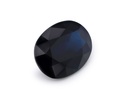 Australian Sapphire 9.1x7mm Oval Dark Blue