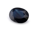 Australian Sapphire 9.1x7mm Oval Dark Blue