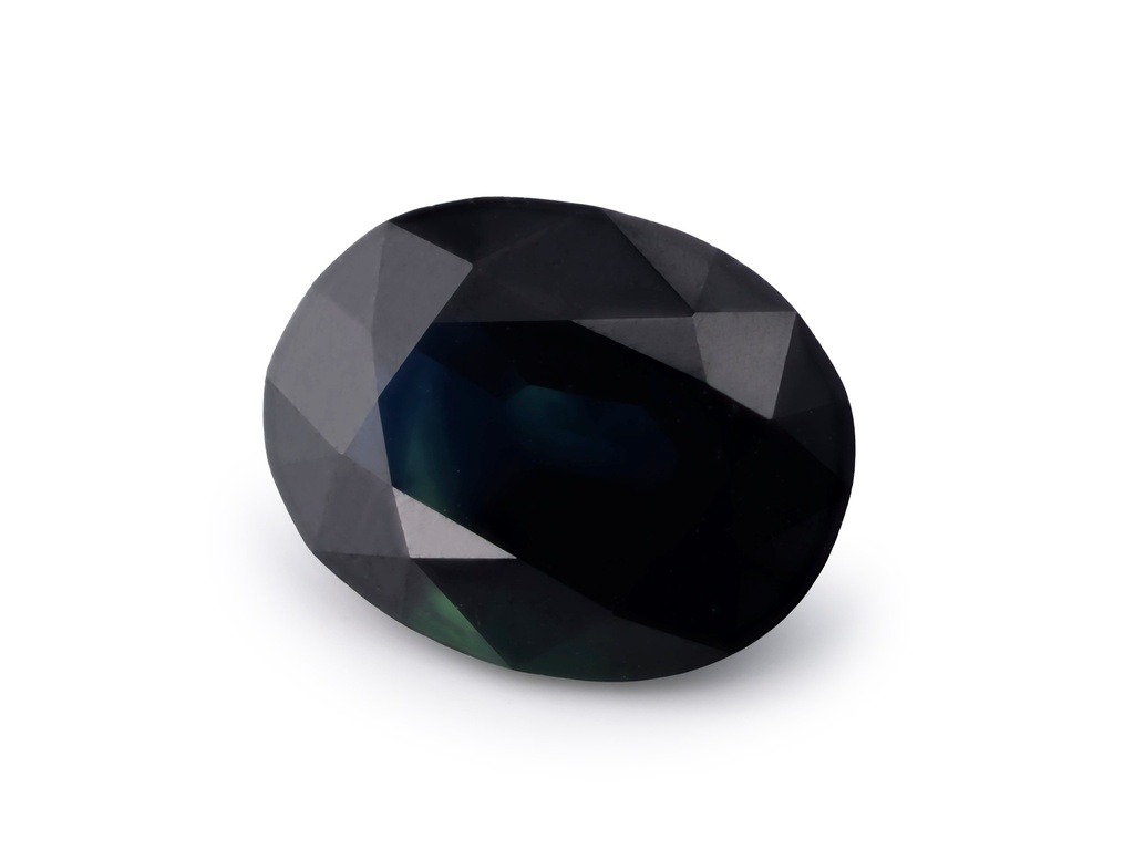 [SAVB0907X6] Australian Sapphire 8.8x6.8mm Oval Dark Blue