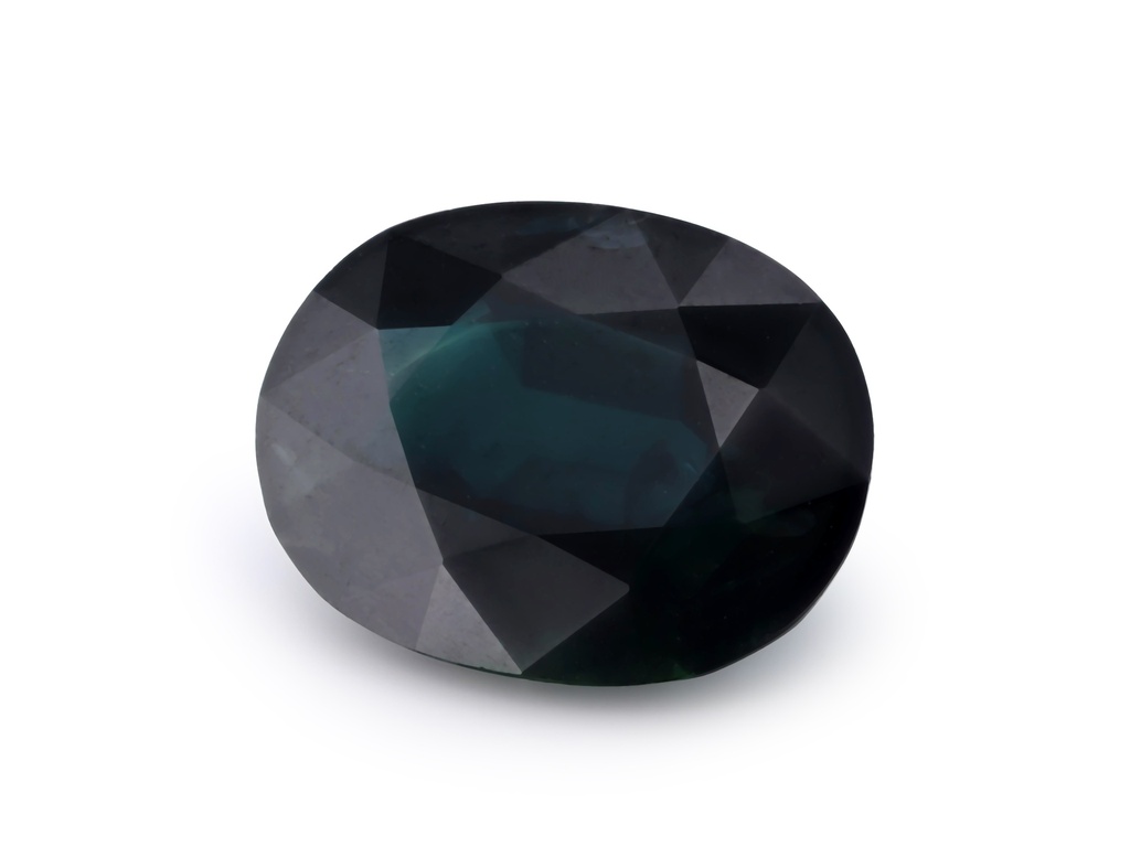 [SAVB0907X9] Australian Sapphire 9x6.9mm Oval Dark Blue