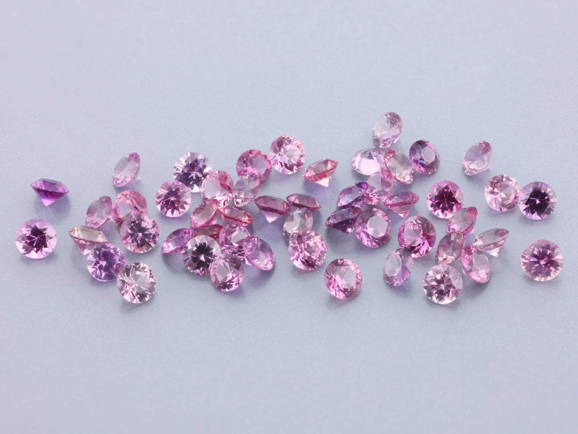 Pink Sapphire 2.25mm Round Pink Parcel 1