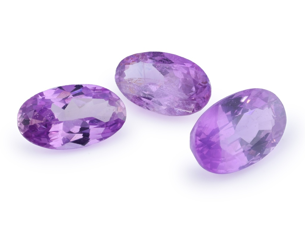 Purple Sapphire 5x3mm +/- Oval Mid