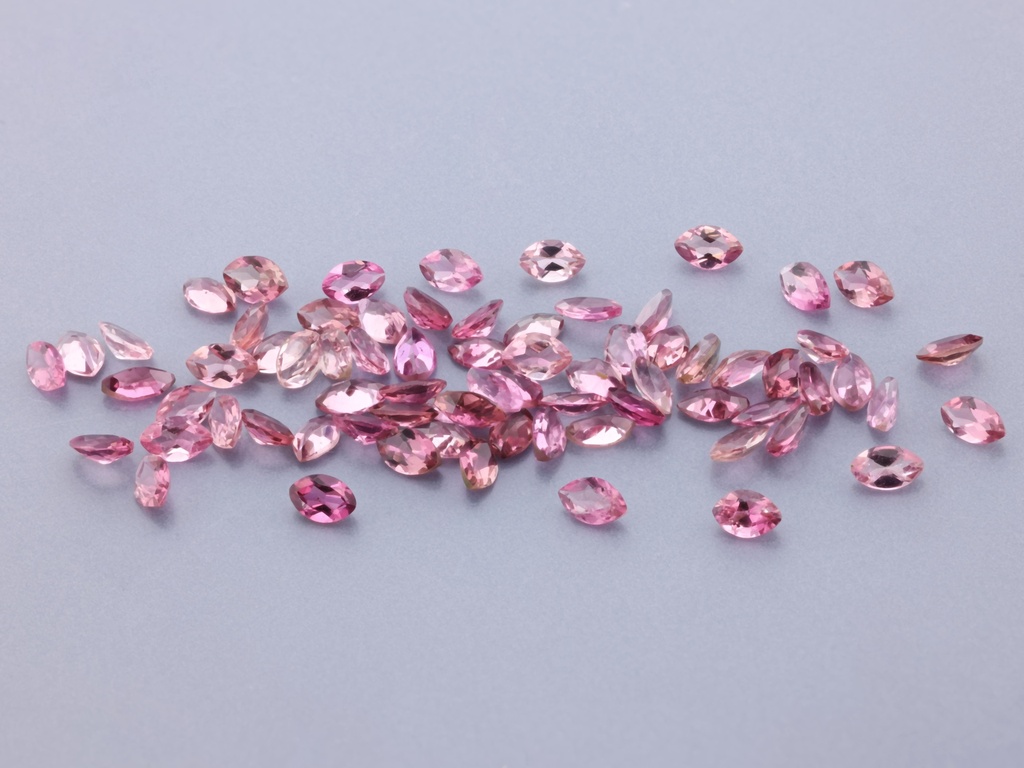 Pink Tourmaline 3x2mm Marquise
