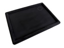 Gemstone Serving Tray with Six Inserts (2 of each Colour Black - Grey - White) 30x22cm