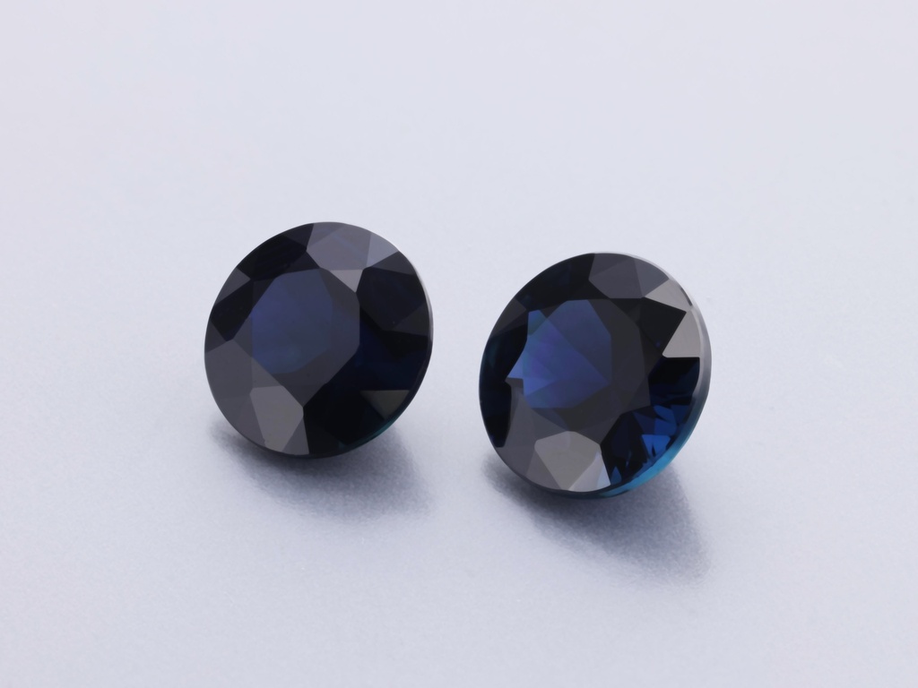 Australian Sapphire 5.50mm Round Dark Blue