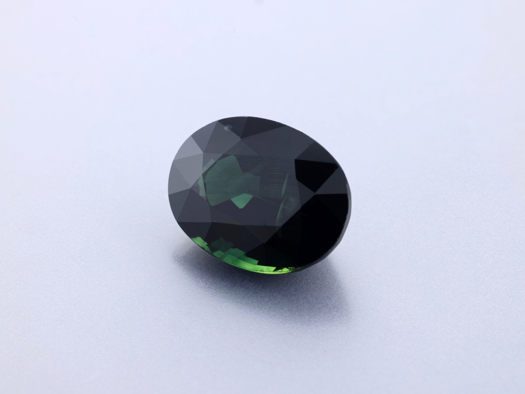 Australian Sapphire 8x6mm Oval Dark Blue