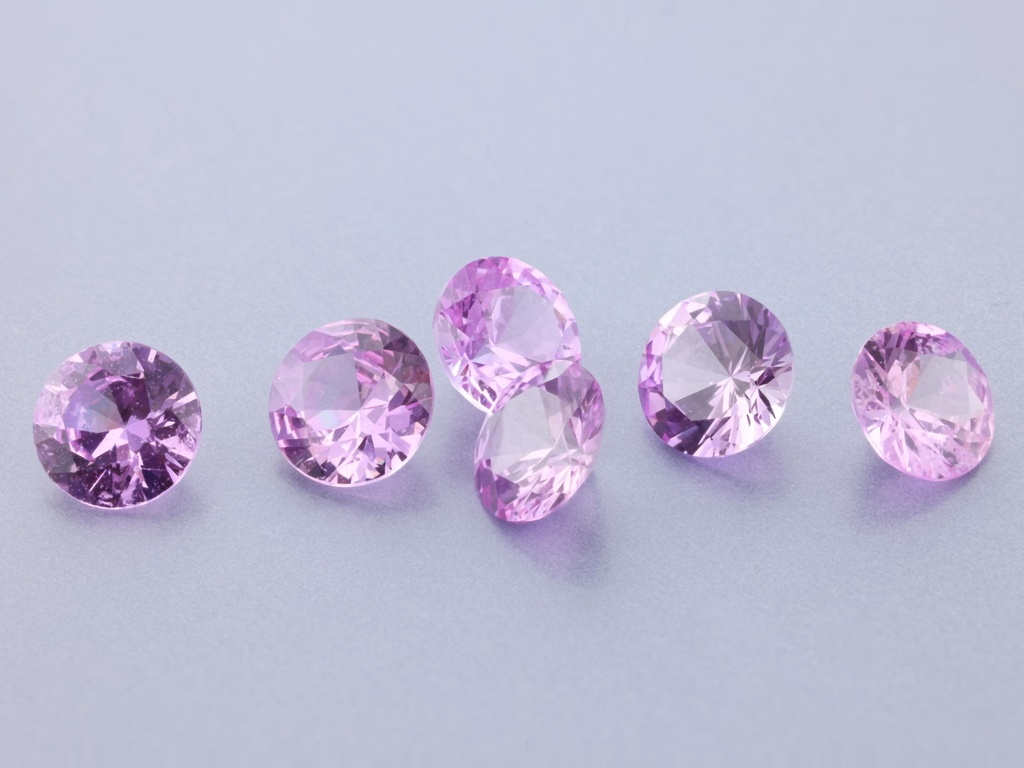Pink Sapphire 4.50mm Round Mid