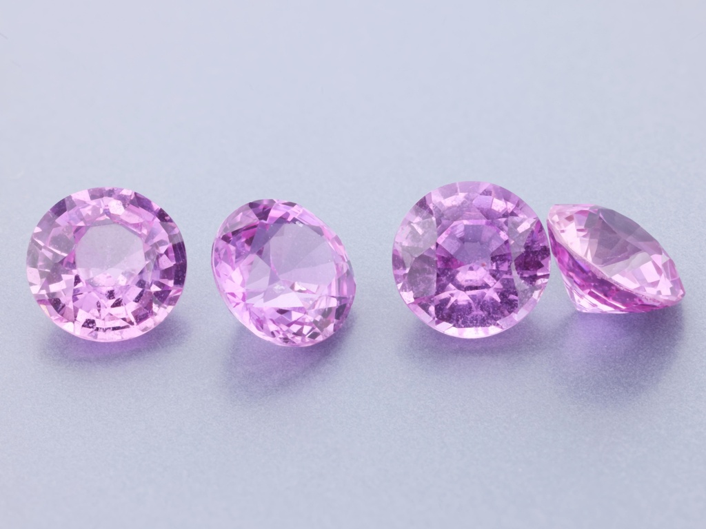 Pink Sapphire 5.50mm Round Mid