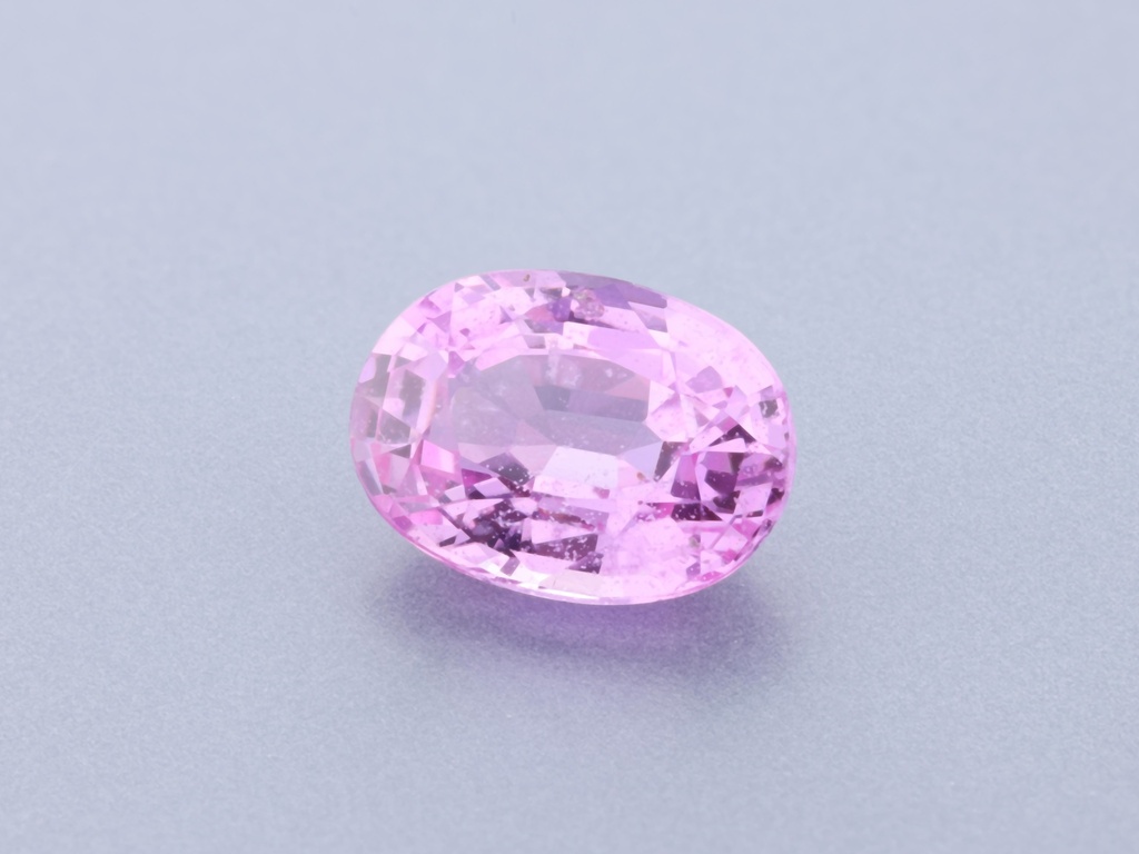 Pink Sapphire 6.9x4.9mm Oval Mid