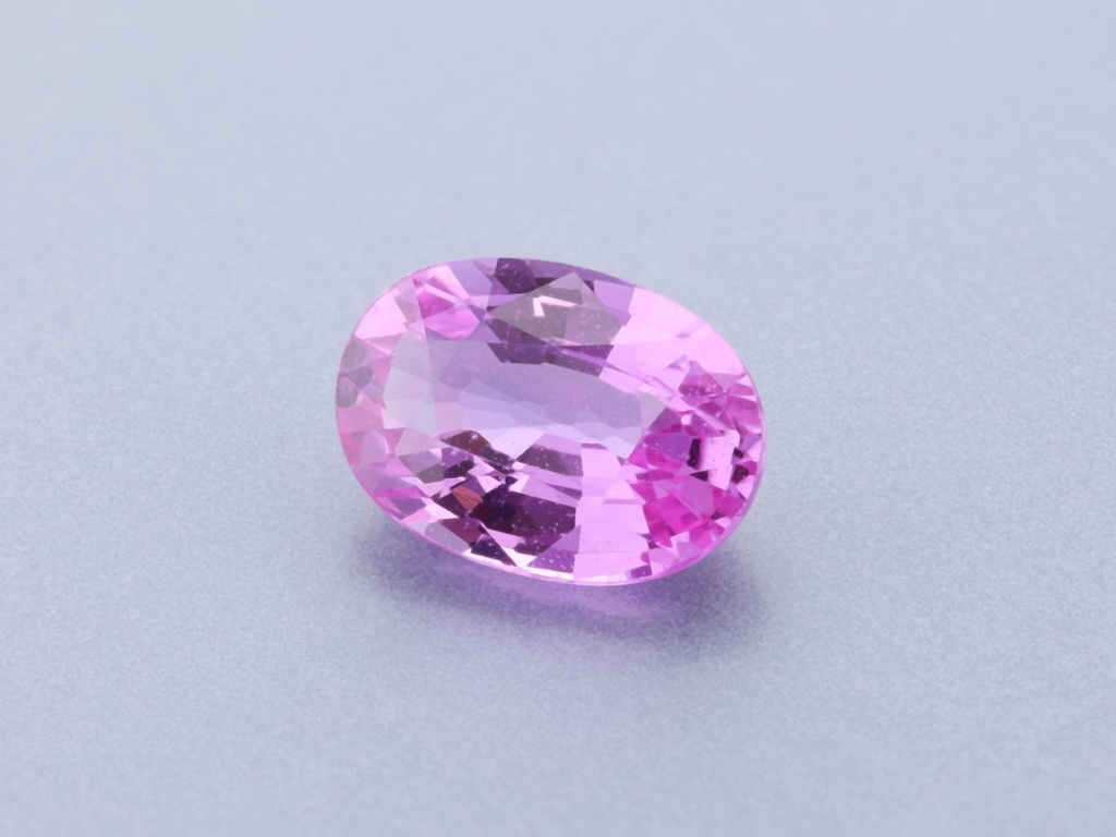 Pink Sapphire 6.9x5mm Oval Mid