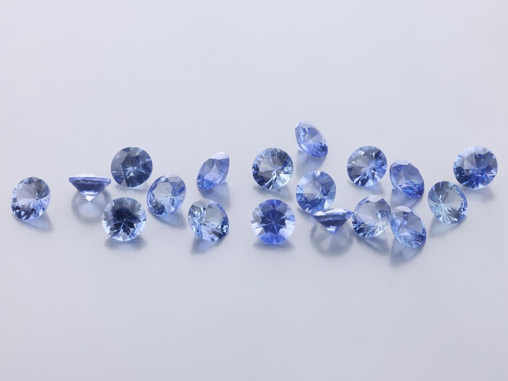 Ceylon Sapphire 3.00mm Round Light Blue