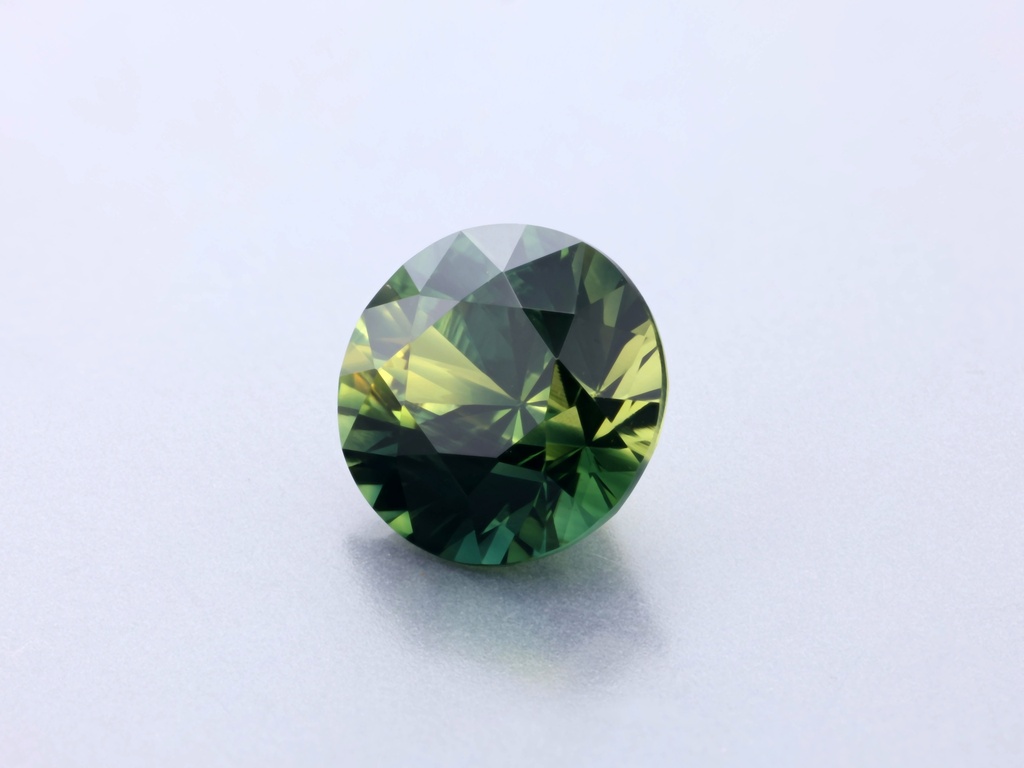 Parti Sapphire 6.20 x 6.20 x 4.60mm Round