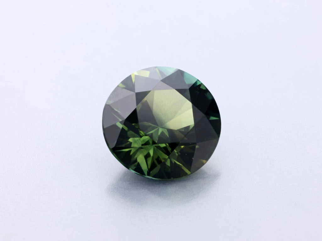 Parti Sapphire 6.26 x 6.26 x 3.83mm Round
