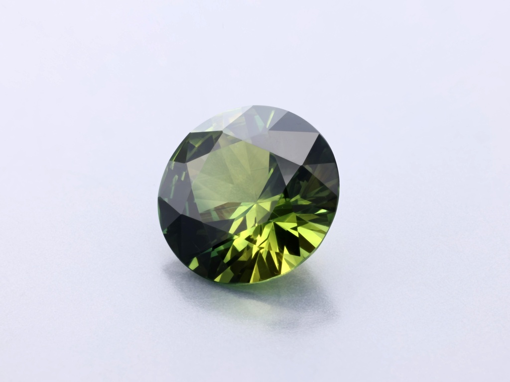 Parti Sapphire 6.52 x 6.52 x 3.75mm  Round