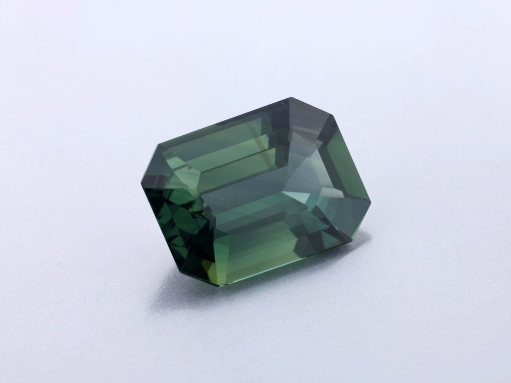 Parti Sapphire 7.92 x 5.72 x 3.82mm Emerald Cut