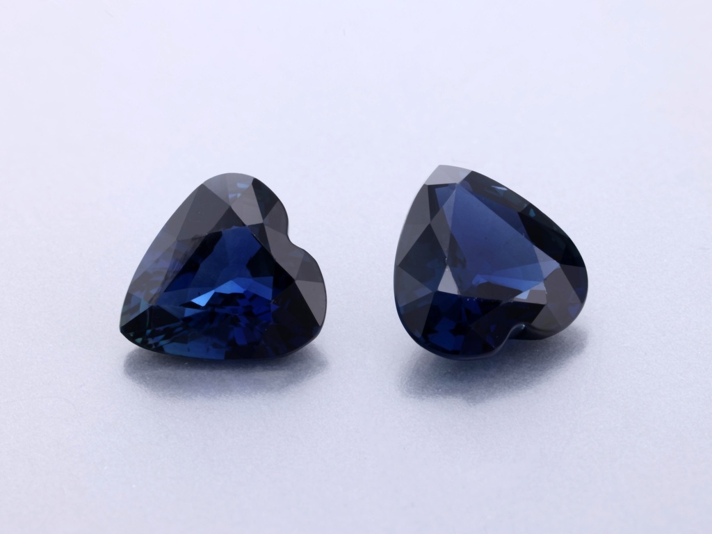 Australian Sapphire 6.00mm Heart Shape Blue