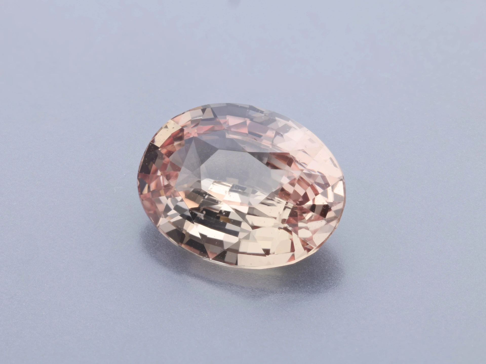 Padparadscha Sapphire 8.10 x 6.20 x 3.62mm Oval UNHEATED
