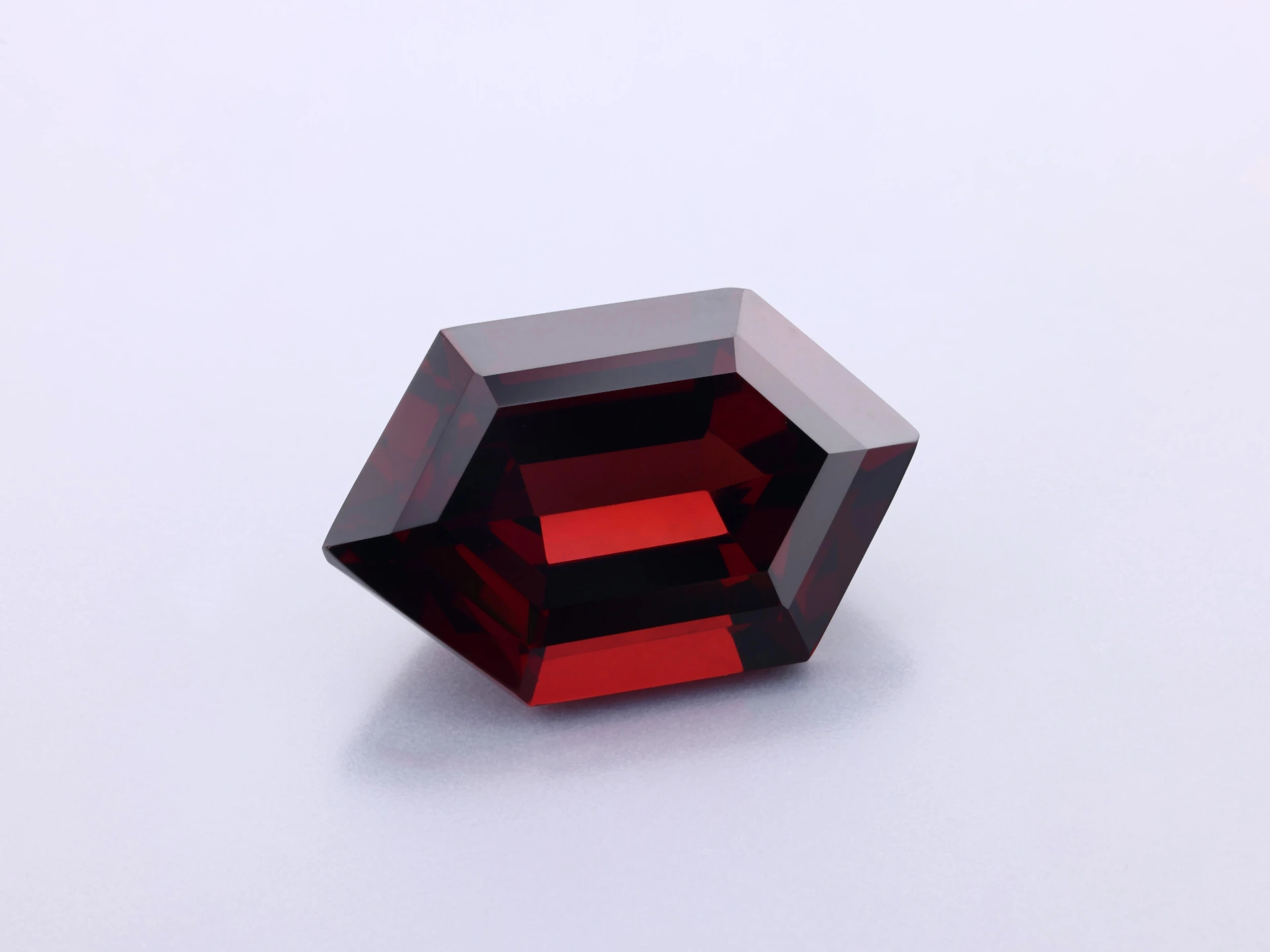 Almandine Garnet 17.00 x 11.00 x 6.70mm Hexagon Shape