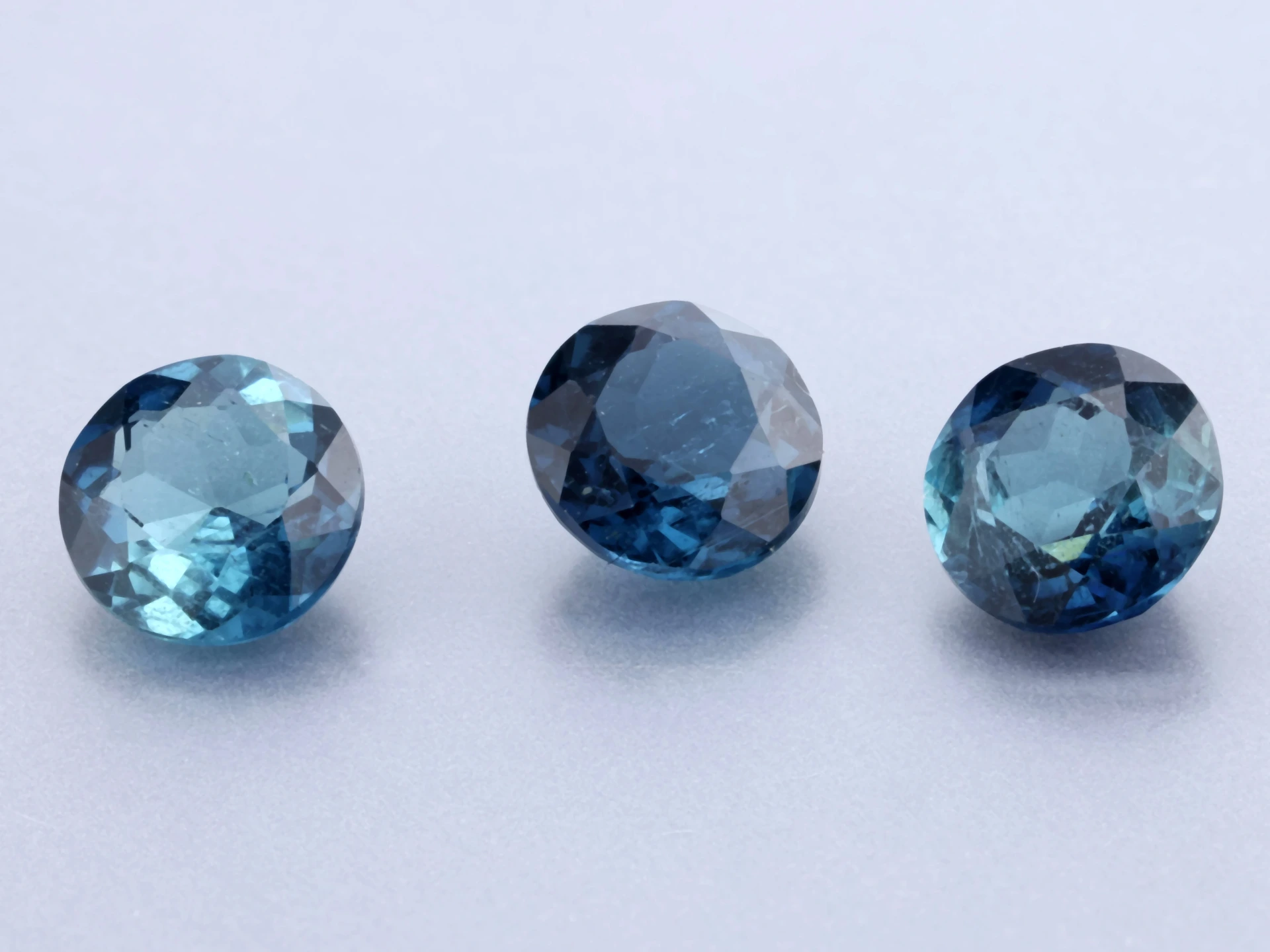 Blue Tourmaline 4.50mm Round Blue