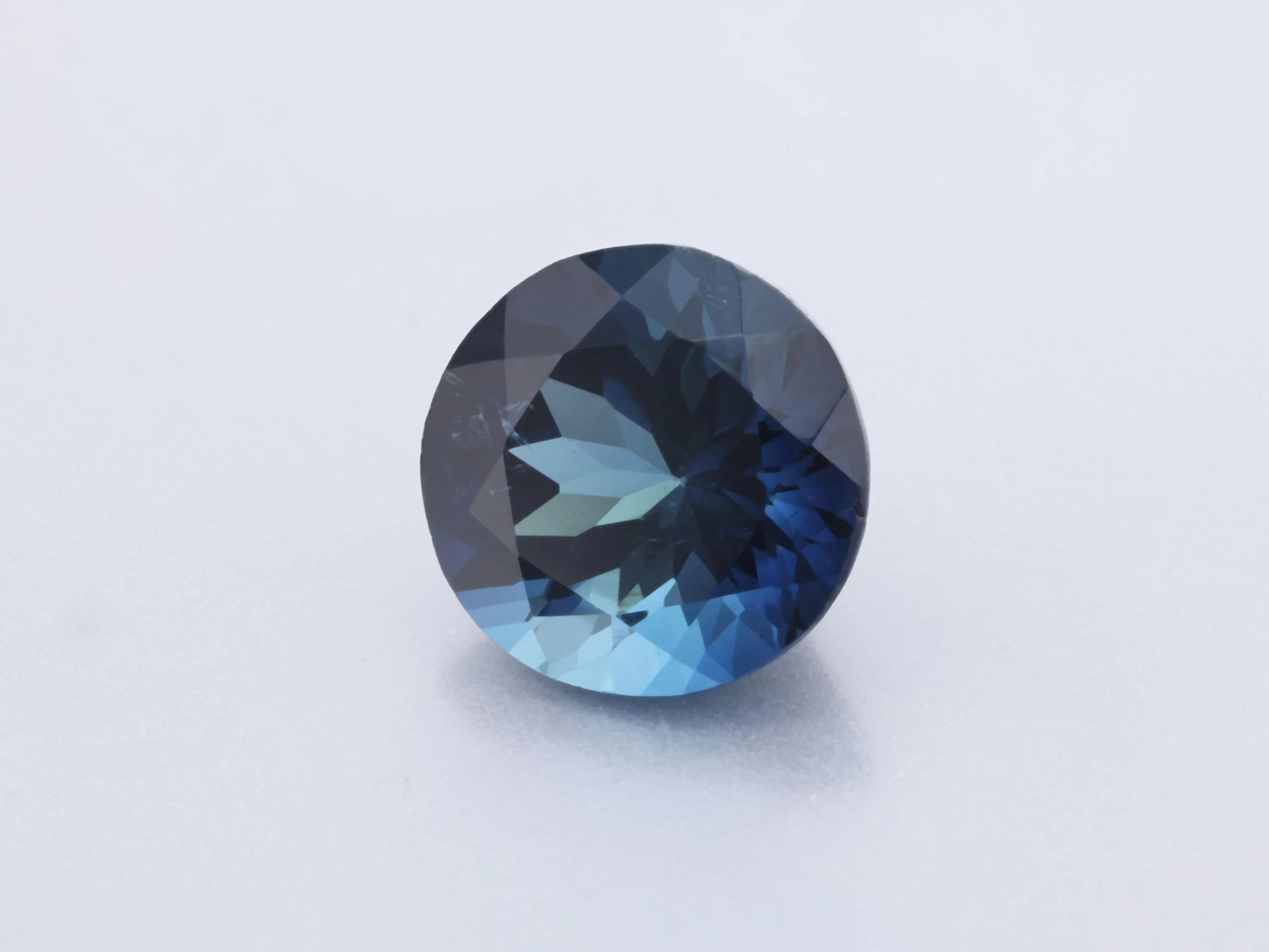 Blue Tourmaline 6.25mm Round Dark