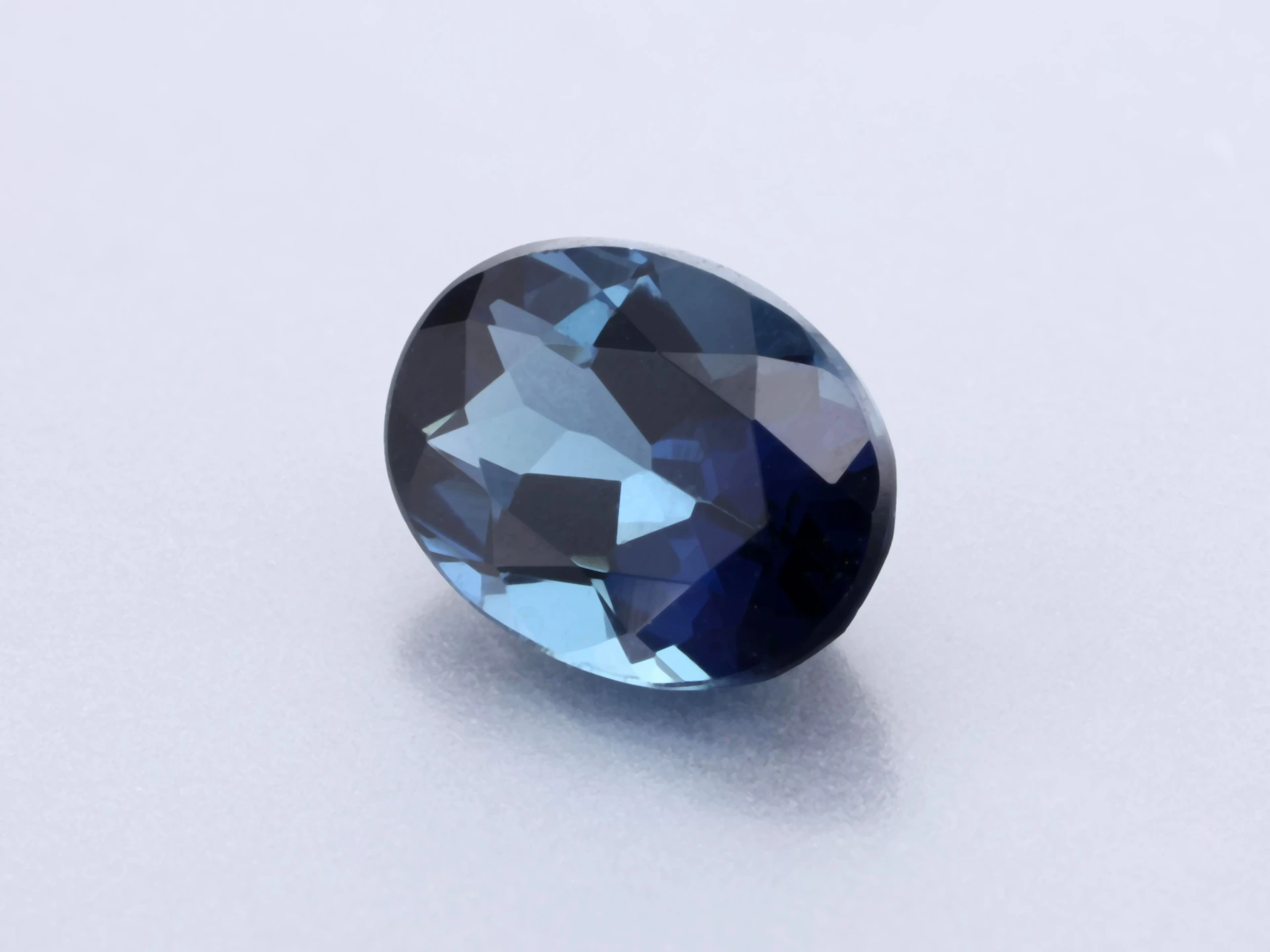 Blue Tourmaline 5x4mm Oval Blue