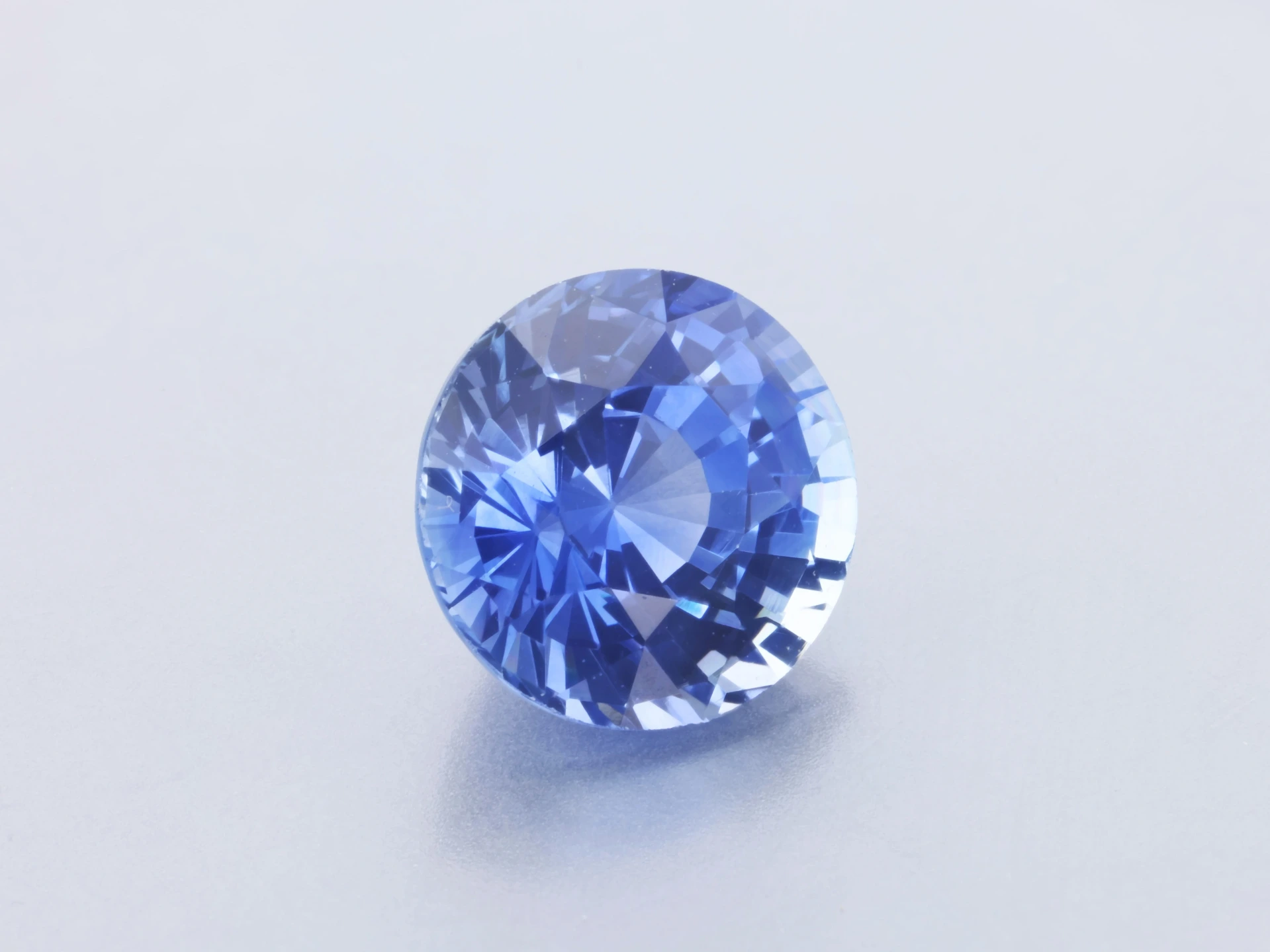 Ceylon Sapphire 6.30mm Round Light Blue