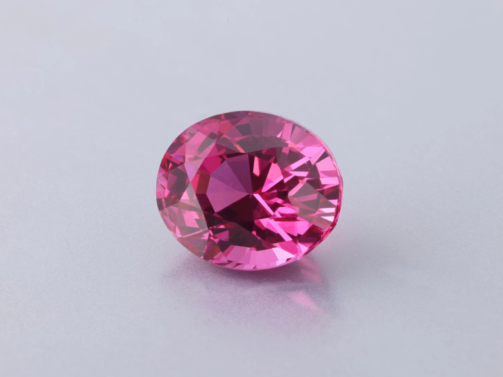 Mahenge Spinel 7.50 x 6.31 x 4.83mm Oval Pink Red