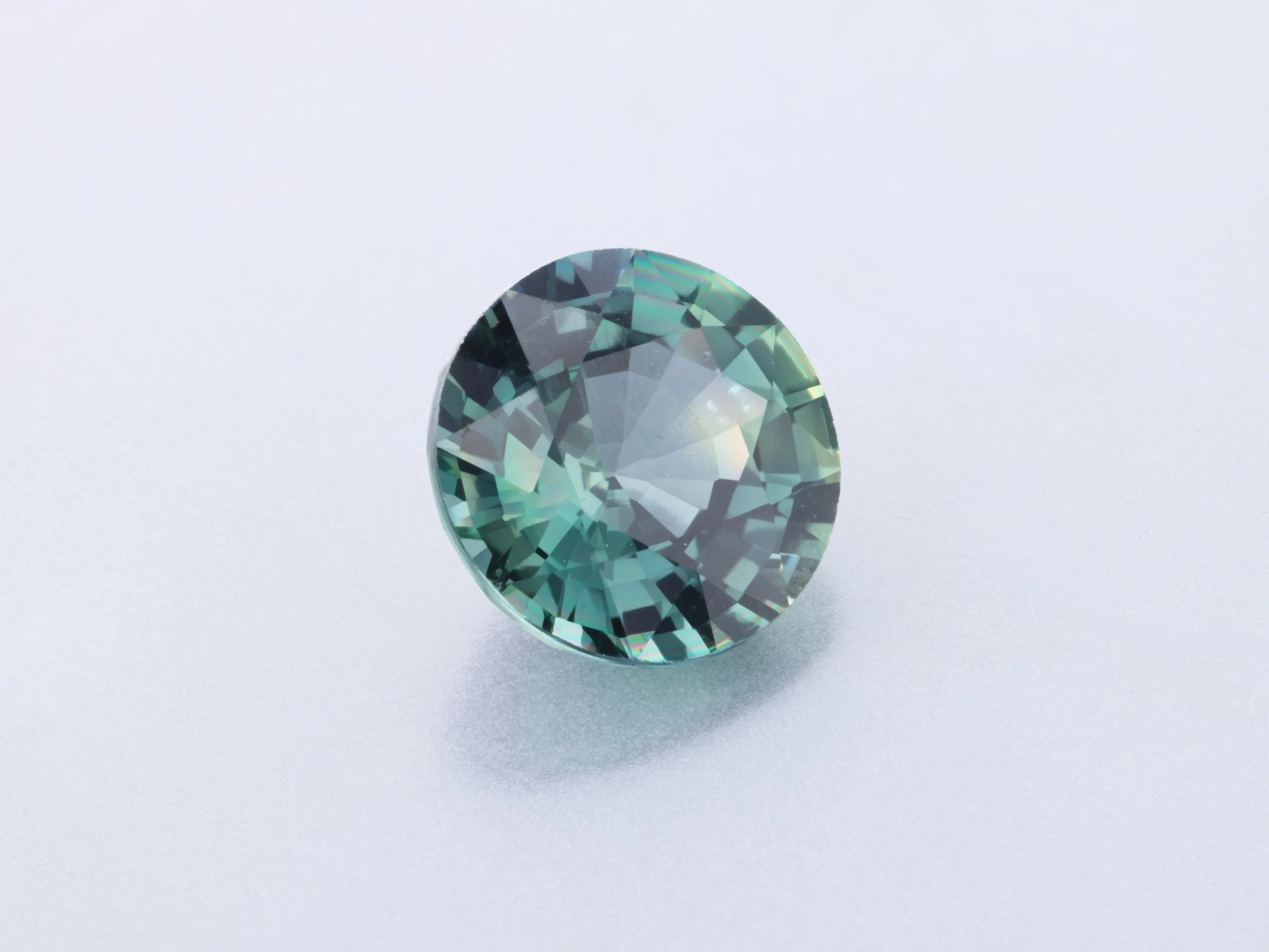 Tanzanian Sapphire 6.00mm Round Teal Unheated